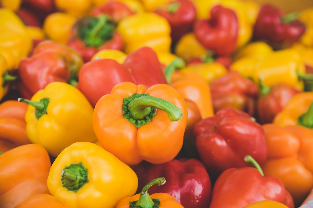 Which color bell pepper is the healthiest