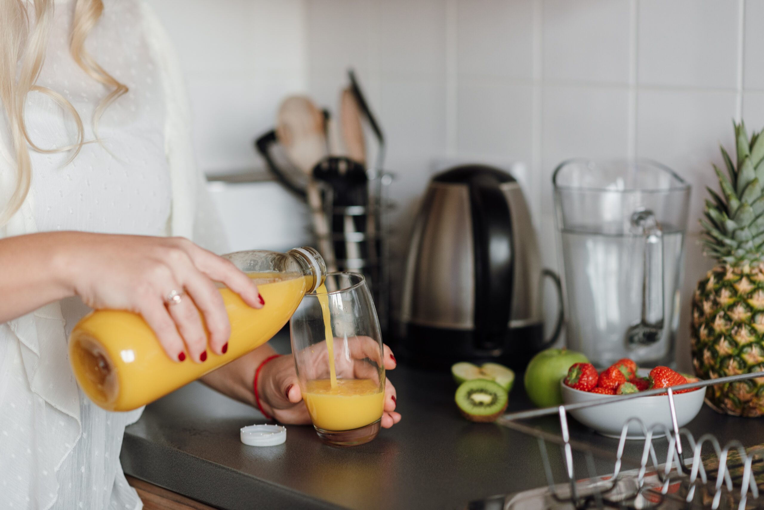 bottled orange juice